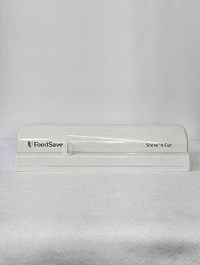 FoodSaver 11" Store N' Cut Bag Roll Storage Vacuum Bags Trimmer Blade Organizer